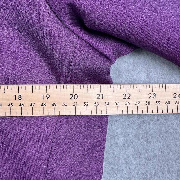 Nike Golf Saddle Creek Golf Club 1/4 Pullover XL Women's Purple Fleece Jacket - Picture 6 of 9